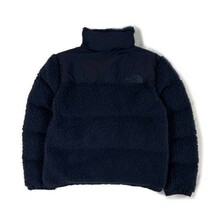 1円～!売切!【正規新品】THE NORTH FACE SHERPA NUPTSE JACKET ダウンジャケット ヌプシ モコモコ シェルパフリース ボア(M)紺 190122-160_画像9