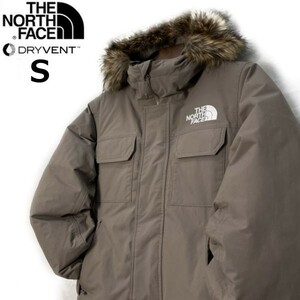 1円～!売切!【正規新品】THE NORTH FACE◆MCMURDO BOMBER JACKET マクマードボンバー ダウンジャケット US限定 撥水(S)茶② 190122-175