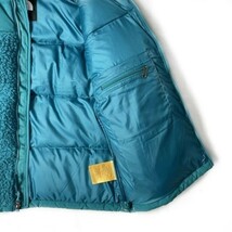 1円～!売切!【正規新品】THE NORTH FACE◆SHERPA NUPTSE JACKET ダウンジャケット ヌプシ モコモコ シェルパフリース ボア(L)青 190122-175_画像7