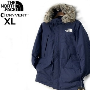 1円～!売切!【正規新品】THE NORTH FACE◆MCMURDO PARKA ダウンジャケット マクマード パーカー US限定 600フィル 撥水(XL)紺 190122-200