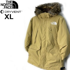 1円～!売切!【正規新品】THE NORTH FACE◆MCMURDO PARKA ダウンジャケット マクマード パーカー US限定 撥水 防寒(XL)ベージュ 190122-200