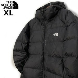 1円～!売切!【正規新品】THE NORTH FACE◆HYDRENALITE HOODIE ダウンジャケット US限定 最新モデル 軽量 アウトドア(XL)黒 190122-130