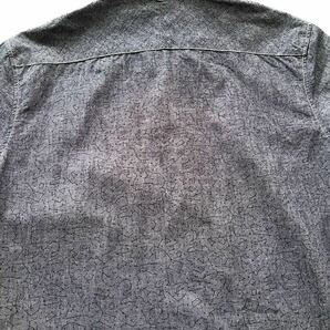 ラコステ長袖開襟シャツ インディゴ サイズUS M/Lの画像6