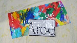 L'Arc-en-Ciel 30th 旧フォント マフラータオル MMXX30thタオル