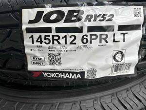 未使用！　最終　YOKOHAMA 145R126PR JOB RY52 1本