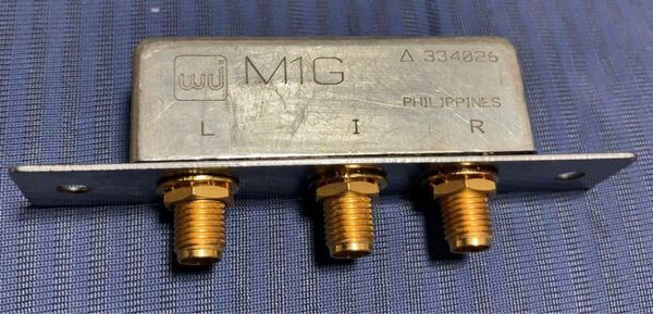 ダブルバランスドミキサー ワトキンス ジョンソン社製 M1G