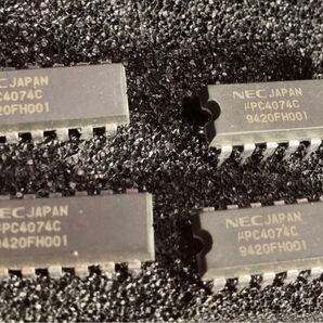 NEC オペアンプ μPC4074C 4個セット
