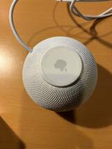 【即日発送】中古美品 Apple Home Pod mini ホワイト MY5H2J/A 動作品 箱 説明書 付属品 あり #001_画像6