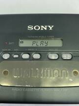 動作品 ソニー ウォークマン SONY WALKMAN チューナー付カセットプレーヤー WM-FX811_画像7