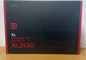 BenQ ゲーミングモニター ディスプレイ ZOWIE XL2430 24インチ フルHD 144HZ