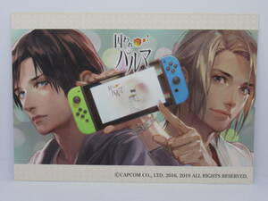 囚われのパルマ　AGF2022 Nintendo Switchブース ガラポン抽選会 景品 7枚つづりポストカード　単品　アオイ　ハルト