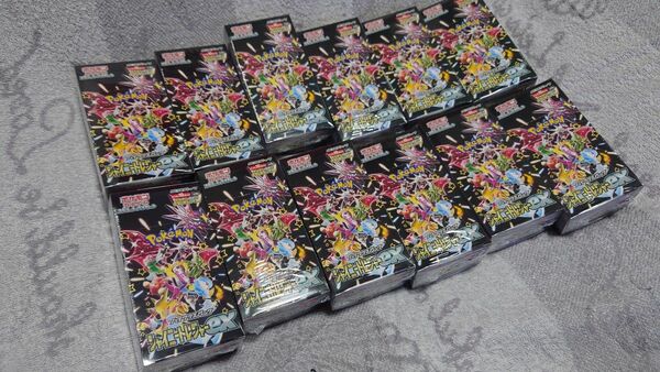 【シュリンク未開封】ポケモンカード12BOX シャイニートレジャーex ハイクラスパック ポケモンカードゲーム BOX