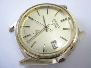 【YT-TC⑭2】SEIKO/セイコー QT 3802-7031 CAP GOLD 3針デイトQZ フェイスのみ 稼働品