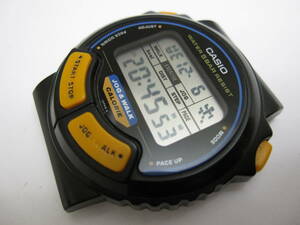 【YT-B34-62】CASIO/カシオ JC-11 JOG&WALK CALORIE デジタルウォッチ フェイスのみ 稼働品