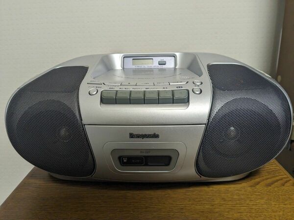 完動品 Panasonic ポータブルステレオ CD システム RX-D27-S