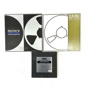 ■SONY ソニー 11A TEAC ティアック RE-1002 EMPTY REEL オープンリール メタルリール DAM EVERGREEN テープ 音響 貴重 現状品
