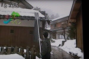 雪おろし　雪下し　雪下ろし　雪降ろし　屋根雪下し　屋根雪下ろし　屋根雪降し　屋根雪降ろし　ユキリンボウ