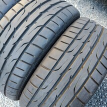  PIAAアルミホイール 18×7J+50 P100 5H 溝あり DN DIREZZA DZ102 225/40R18 4本セット 2022年 タイヤ使用期間短 売り切り_画像9