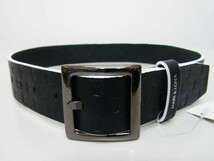 1円★MARK&LONA マーク&ロナ★ミニスカルドットベルト Respectable Belt★Sサイズ★W70【MLW-ZL08】ブラック黒【本物保証】完売★正規品_画像4