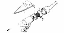 CD50　F-14　エアクリーナー