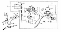 F-1-14　キャブレター　70C.D.E.F