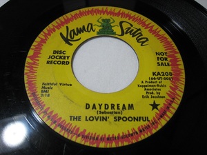 【7”】●プロモ MONO● THE LOVIN' SPOONFUL / DAYDREAM US盤 ザ・ラヴィン・スプーンフル デイドリーム