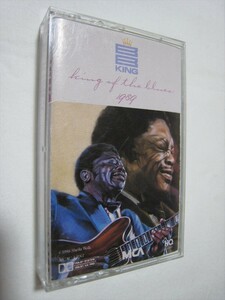【カセットテープ】 B.B. KING / KING OF THE BLUES : 1989 US版 Ｂ．Ｂ．キング キング・オブ・ザ・ブルース：１９８９