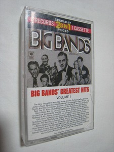 【カセットテープ】 V.A. (COUNT BASIE, DUKE ELLINGTON, GLENN MILLER 他) / BIG BANDS' GREATEST HITS VOLUME I US版