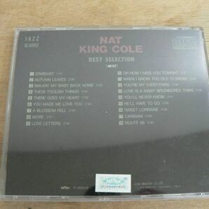 CD NAT KING COLE BEST SELECTION ナットキングコールの画像2