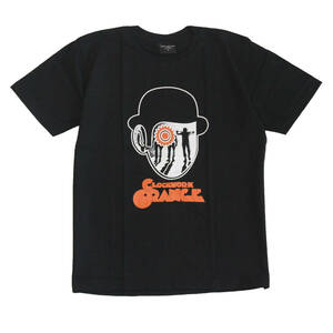 時計仕掛けのオレンジ 映画Tシャツ 名作 ストリート系 人気 デザインTシャツ おもしろTシャツ メンズ 半袖 ★tsr0706-blk-m