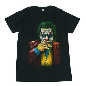 ジョーカー ホアキン・フェニックス JOKER 映画Tシャツ ストリート系 デザインTシャツ おもしろTシャツ メンズ 半袖★tsr0485-blk-m