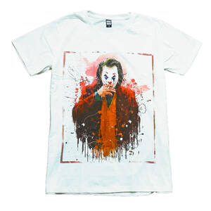 ジョーカー 映画 JOKER ホアキン・フェニックス 名作 ストリート系 デザインTシャツ おもしろTシャツ メンズ 半袖★tsr0459-wht-l