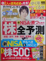 ダイヤモンド・ザイZAi　2024年2月号　別冊付録付き　松本穂香☆彡_画像1