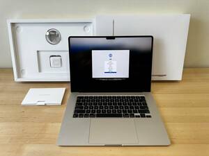 【M2 最強全部盛り】Apple MacBook Air 15” スターライト / M2(8-10-16) SSD-2TB / 英語USキーボード【要落札後 48時間以内入金】