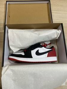 28cm Nike Air Jordan 1 Retro Low OG Black Toe ナイキ エアジョーダン1 レトロ ロー OG ブラック トゥ