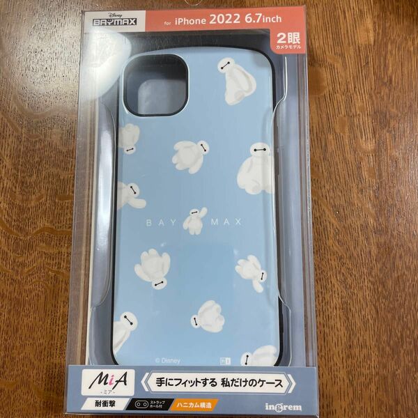 イングレム iPhone 14 Plus ケース ディズニー キャラクター 耐衝撃 ケース MiA/ベイプラス