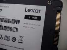 ■ SSD ■ 512GB （178時間）　NS100　Lexar　正常判定　送料無料_画像3