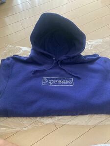 2021SS Supreme Kaws Chalk Logo Hooded Sweatshirt