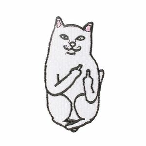 Ripndip 猫 ネコ ワッペン リップンディップ