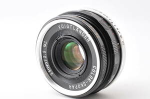 voigtlander color skopar 35mm f2.5 MC for leica l mount フォクトレンダー カラースコパー ライカ用 Lマウント