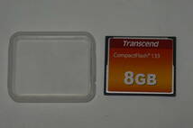 １８ 未使用　コンパクトフラッシュ　８ＧＢ　Ｔｒａｎｓｃｅｎｄ_画像3