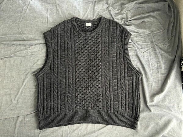 [URU] 18AW 名作WOOL ALAN KNIT VEST