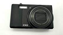 □リコー RICOH デジタルカメラ CX２ ブラック デジカメ コンデジ _画像1