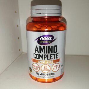 アミノコンプリート アミノ酸 120ベジカプセル NOW Foods ナウフーズ