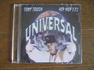 MIXCD Tony Touch Universal : Hip Hop#72 muro kiyo pete rock missie hazime ken-bo celory hiroki kenta hasebe DJ MASTERKEY　