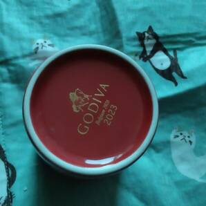 箱無し■新品即決■去年の限定品です。 GODIVA 非売品 クリスマスマグカップ 1個の画像5