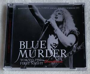 BLUE MURDER / TOKYO 1993 1ST NIGHT : SOUNDBOARD