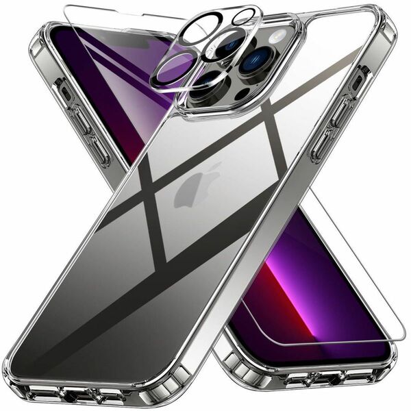 iPhone 14 Pro Max 用 ケース クリア 超耐衝撃 エアバッグ アイフォン