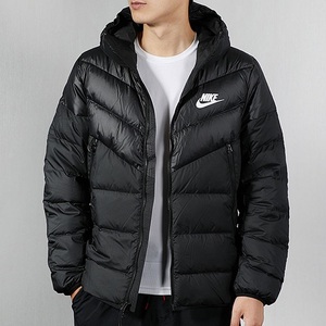 ナイキ ウィンドランナー ダウンフィル フーディージャケット Sサイズ 定価19800円 ブラック 黒 FILLDOWN HOODIE JACKET メンズ アウター