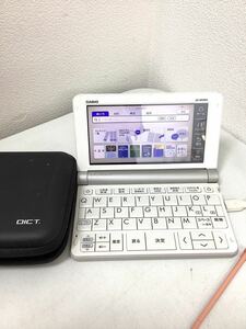 CASIO　 EXーword 　XDーSR9800 　カシオ　 電子辞書　 ホワイト 　通電ok　＃13580